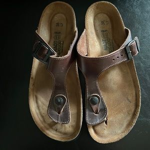Sold. Naot thong sandals